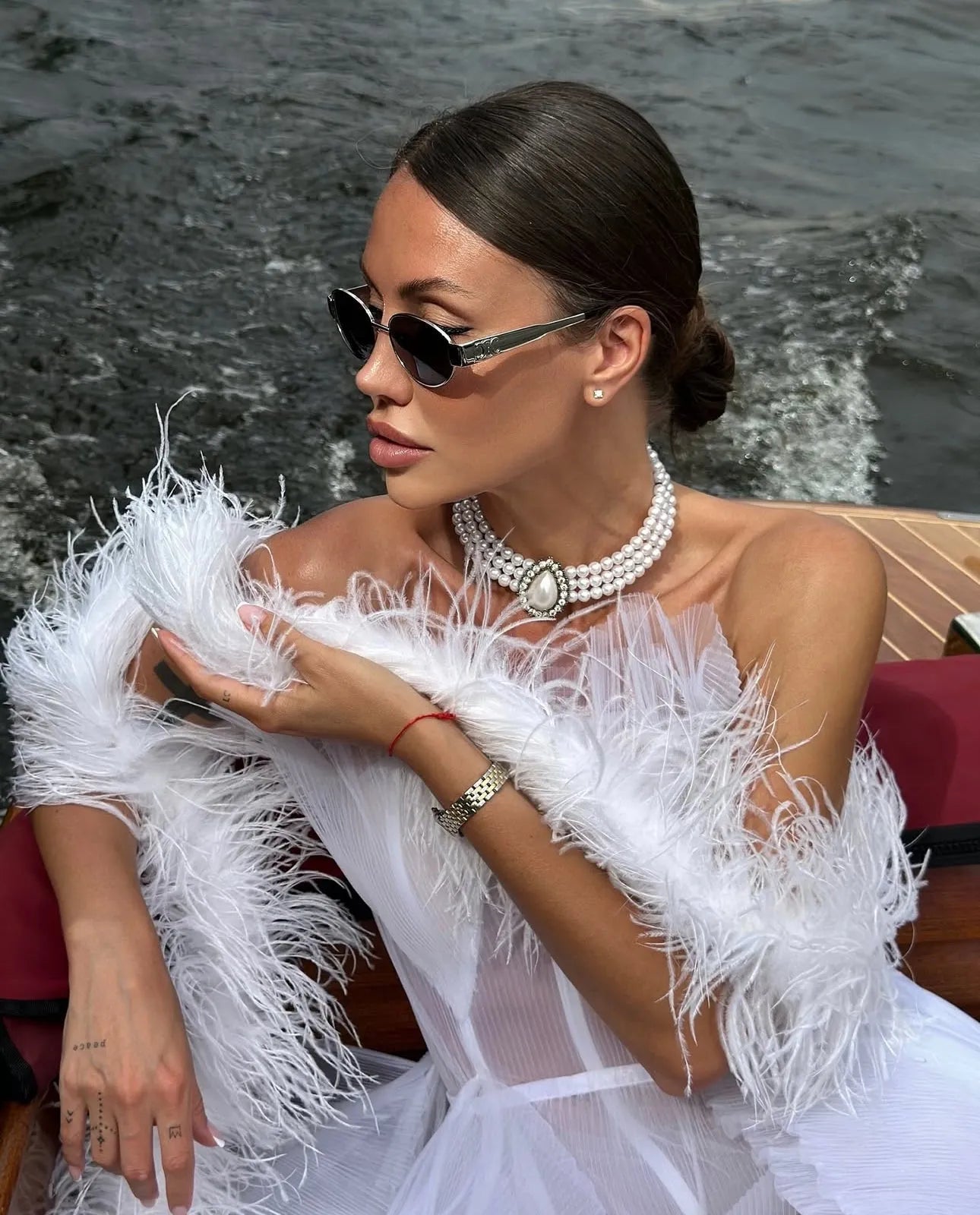 PATRICIA Bridal Long Dress WHITE