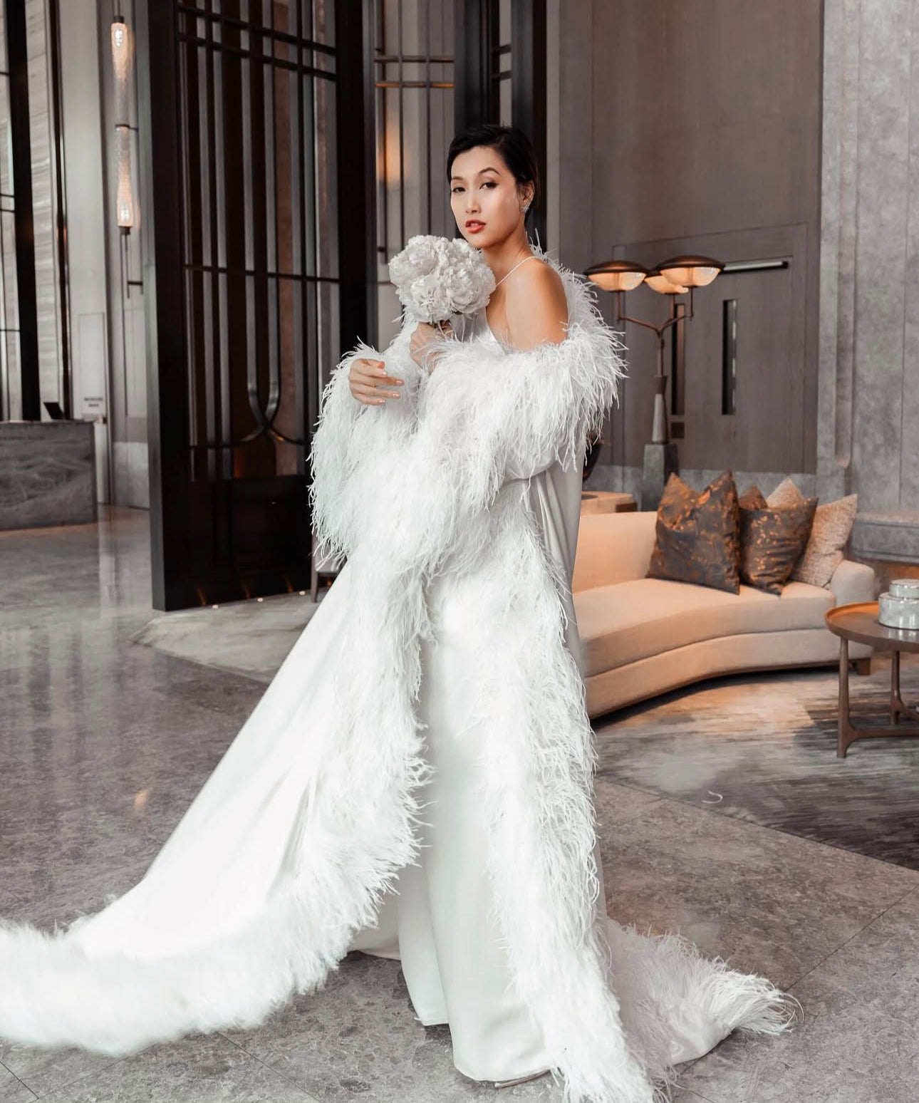 MADELINA Luxury Bridal Robe
