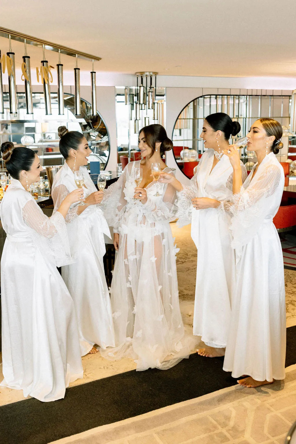 Adel Tulle Bridal Robe for Luxury Wedding Moments