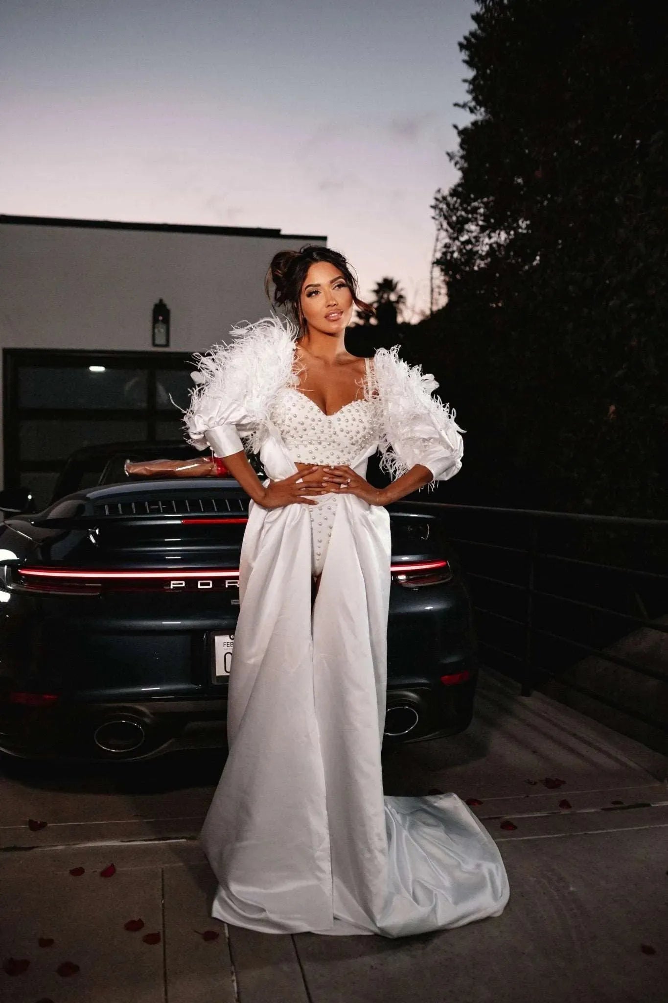 ROSE Bridal Cape