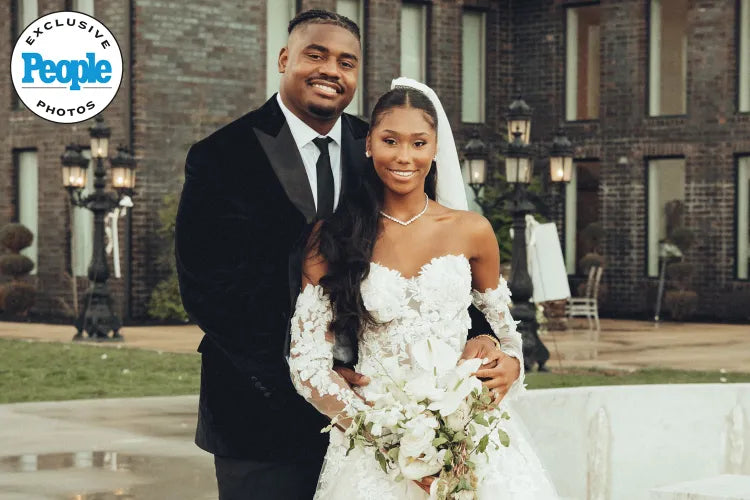 NFL Star Ty Hamilton Marries High School Sweetheart Amari Thomas: Featuring Inna Elsie
