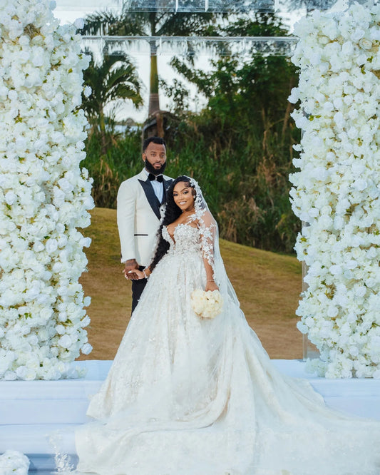 JAMAICAN SOCIAL MEDIA INFLUENCER SHANZI ALLEN AND NINO ADAIR TIED THE KNOT - Inna Elsie