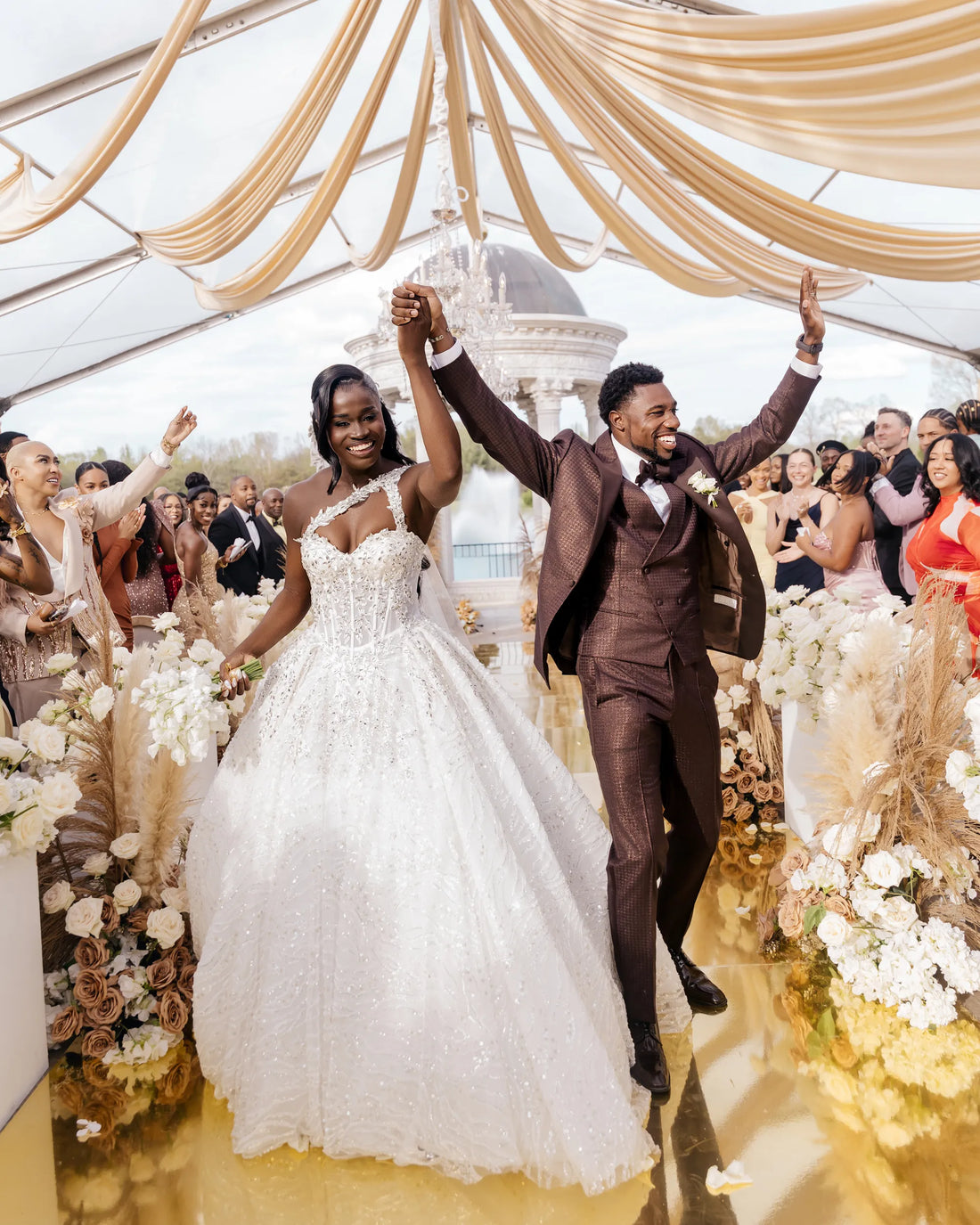 Inside Olympians Noah Lyles and Junelle Bromfield’s ‘Magical’ Georgia Wedding