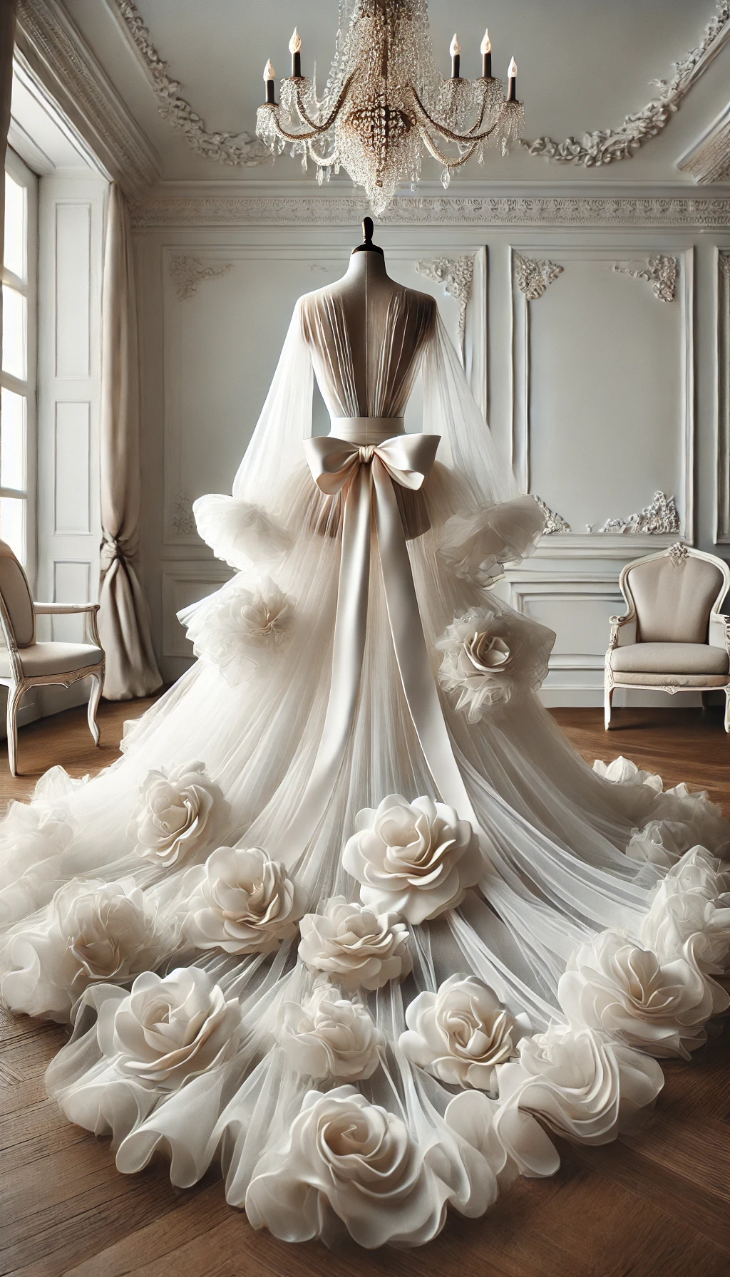 FLORIDA Luxury Floral Bridal Robe