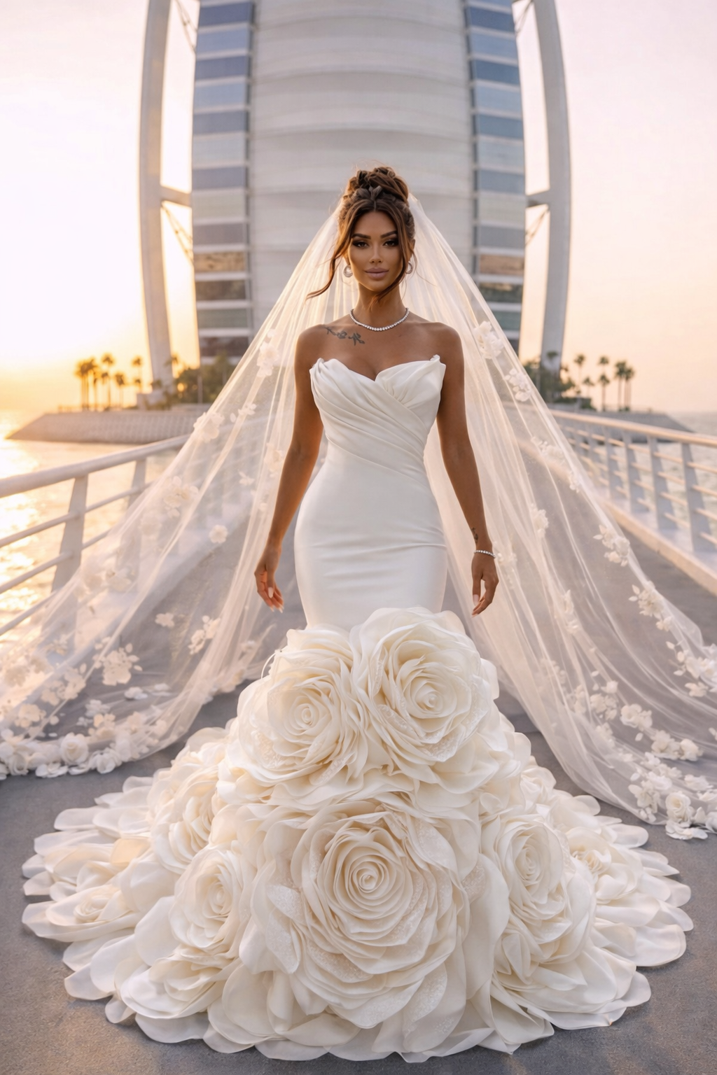 ROSE Luxury Couture Bridal DRESS