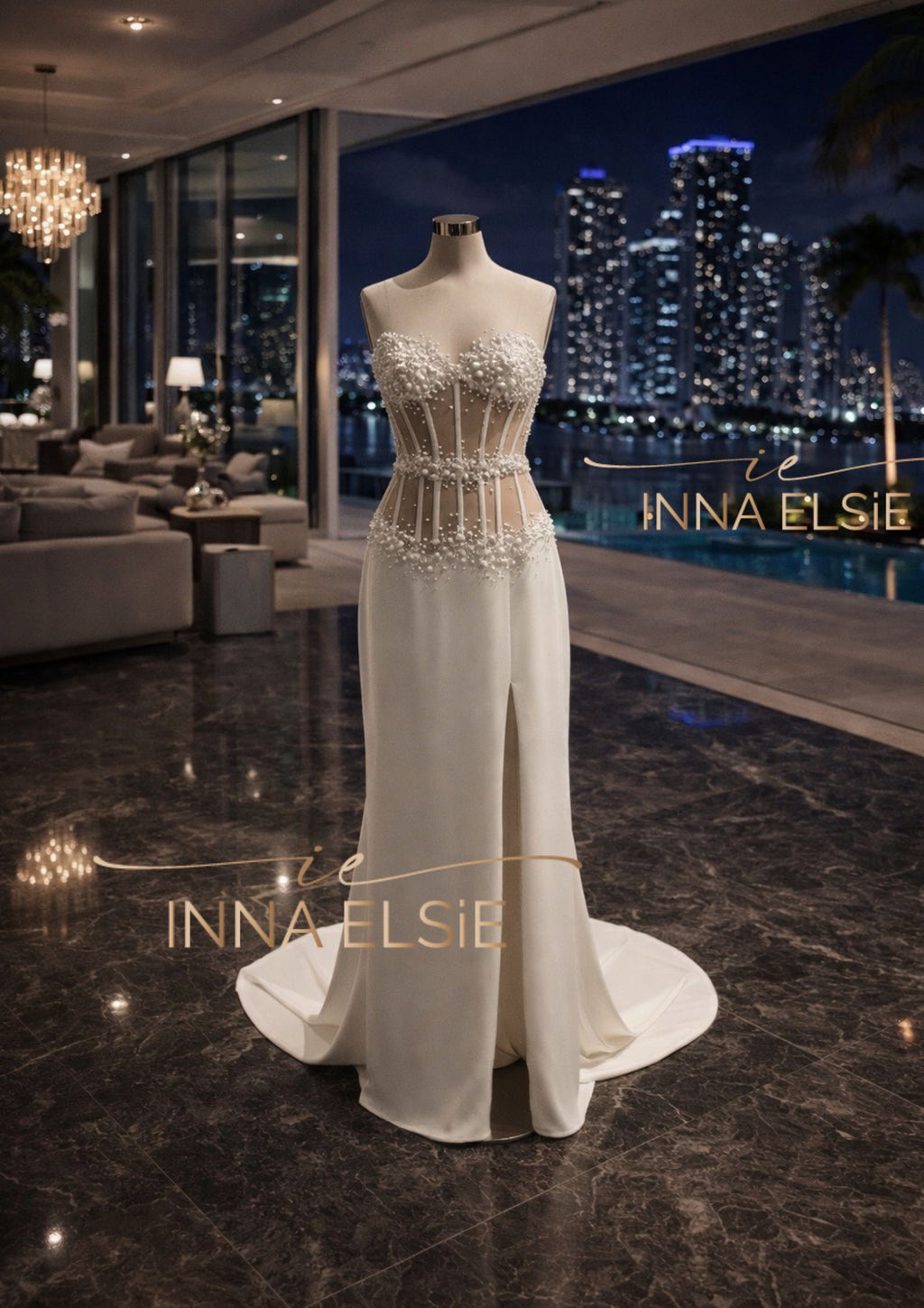 AGNESS BRIDAL ROBE * SLIP DRESS NOT INCLUDED