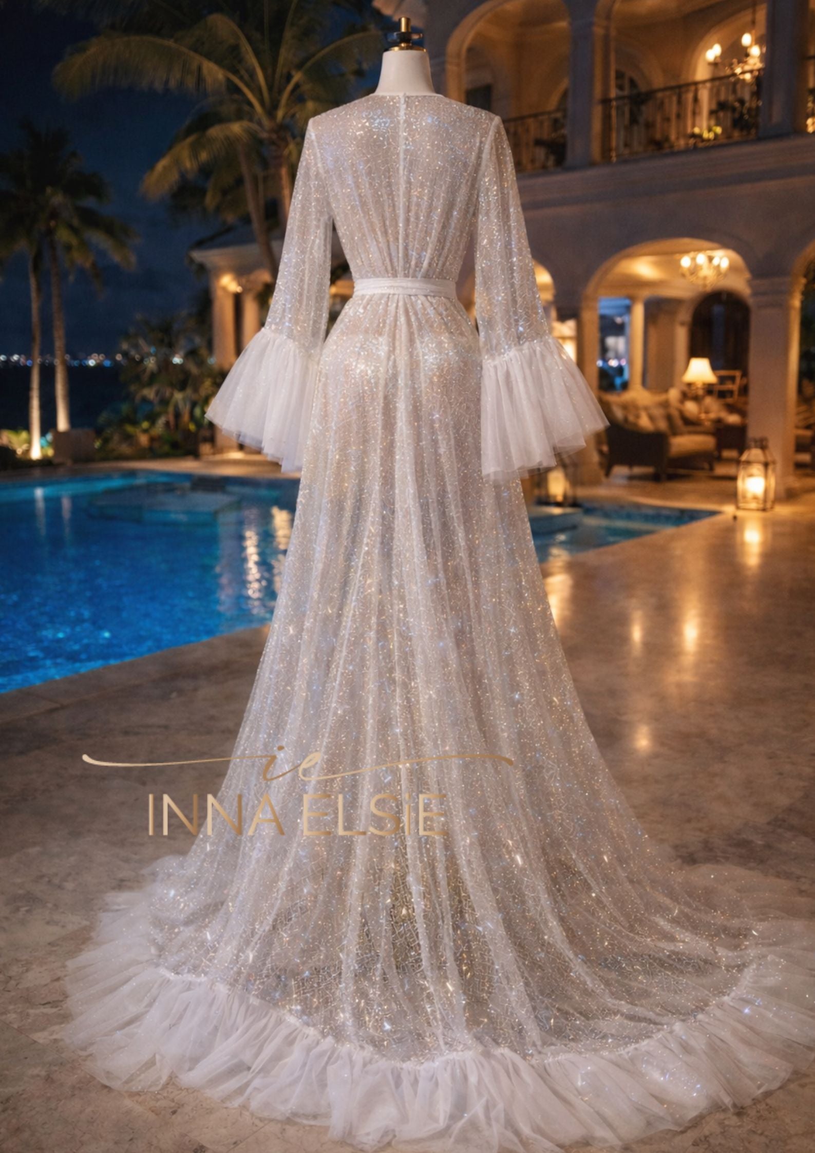 BRIXANIA Bridal Robe