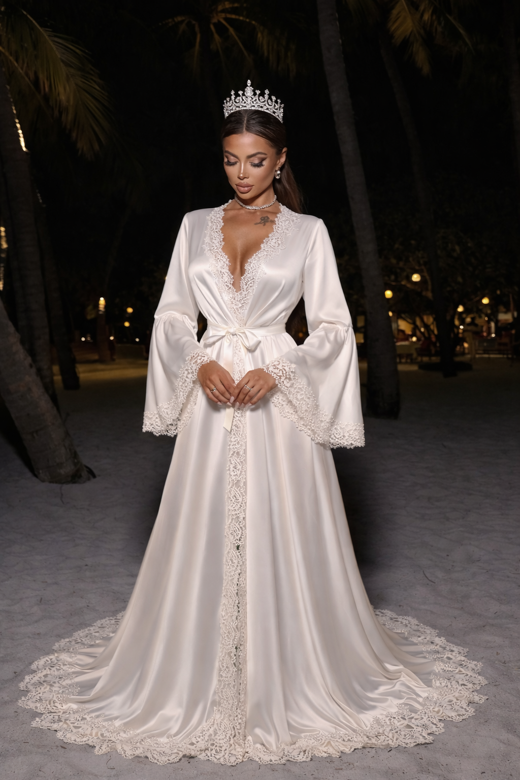 IMANI Luxury bridal Robe