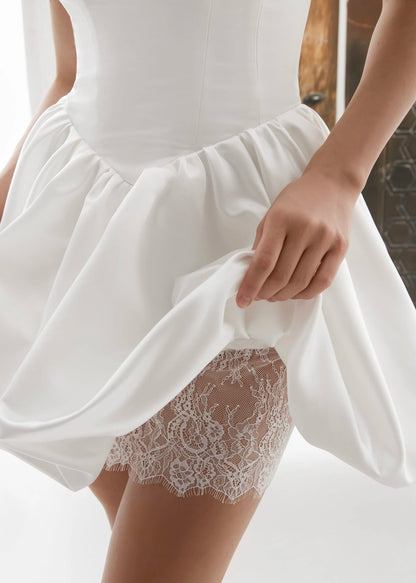EMANUELA Silk Wedding Dress