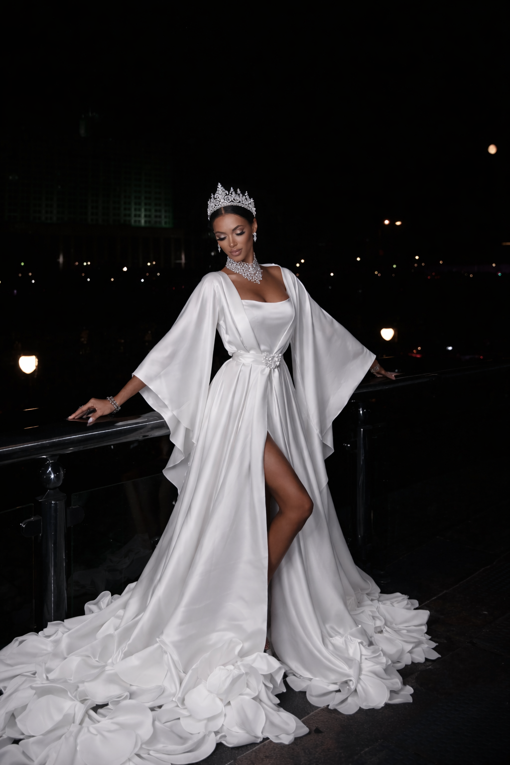 SALMA Silk Bridal Robe