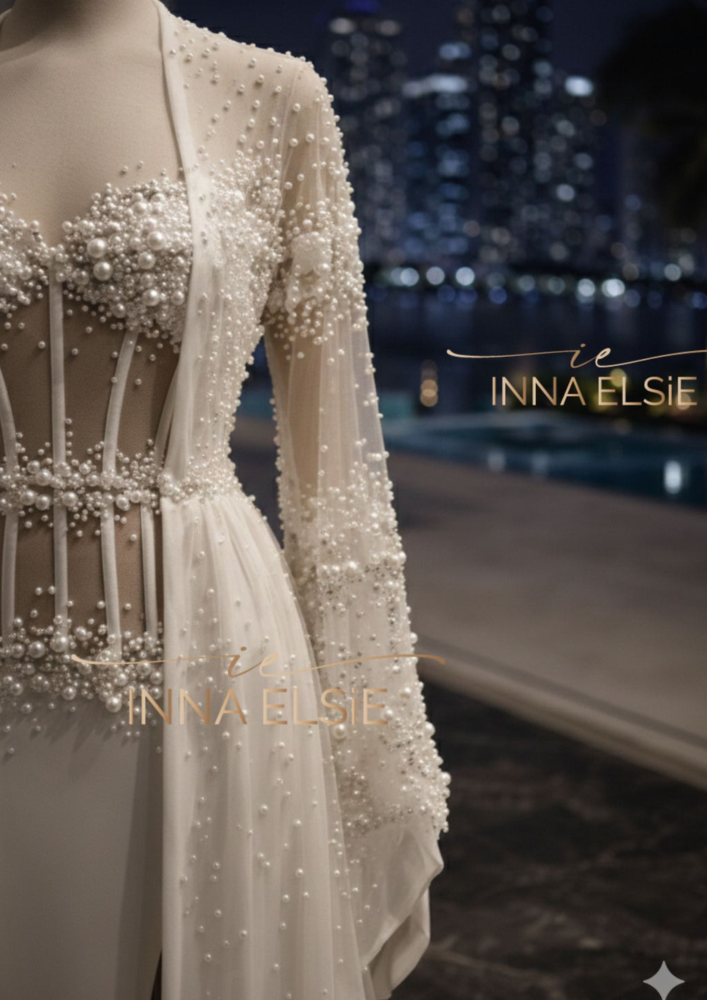 AGNESS BRIDAL ROBE * SLIP DRESS NOT INCLUDED