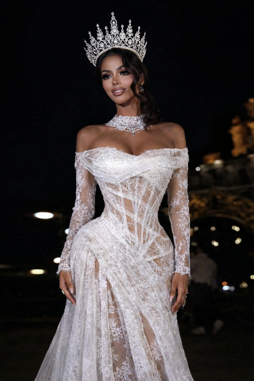 ASOL Lace Wedding Dress