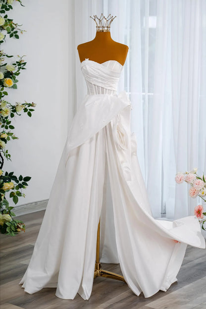 EMANUELA Silk Wedding Dress