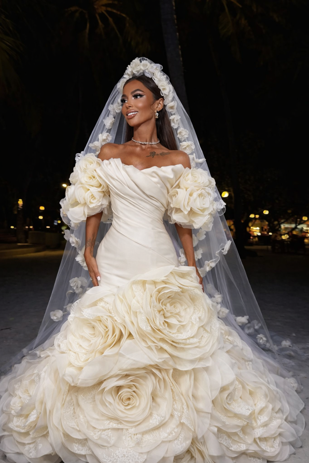 ROSE Luxury Couture Bridal DRESS