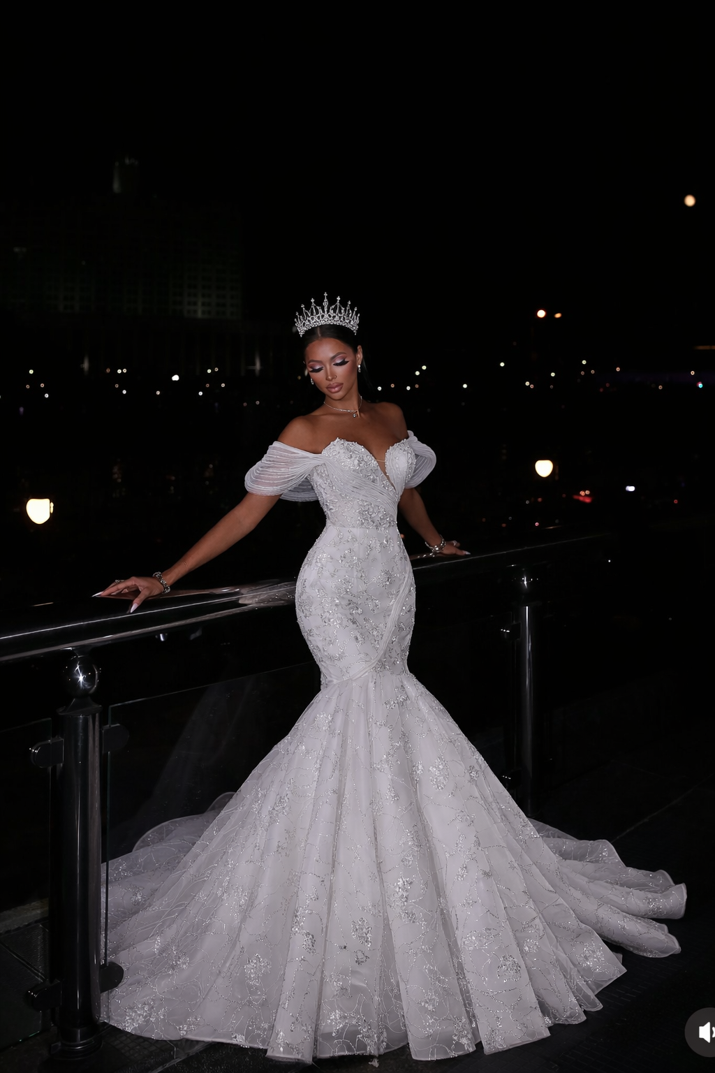 MIRTA Sculpted Mermaid Couture Gown