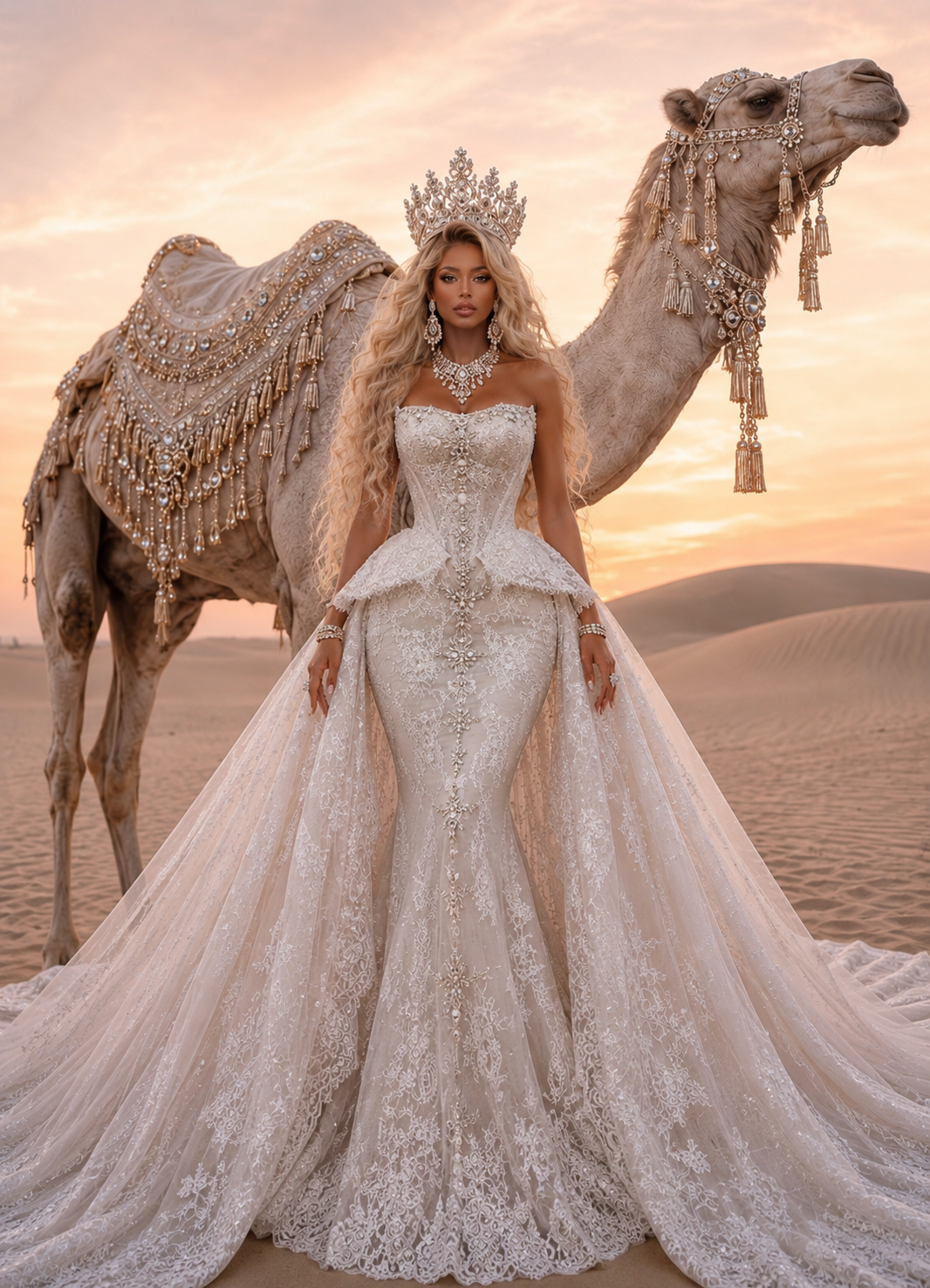 SIMONI Wedding Dress 2 IN 1