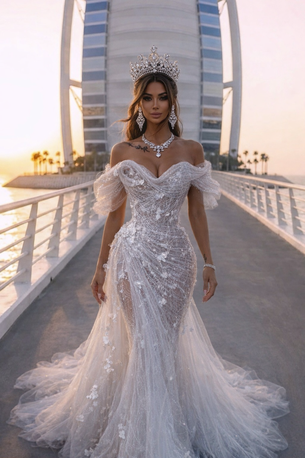 ÉTOILE Sculpured Couture Gown