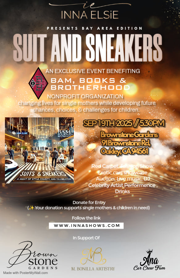 GENERAL ENTRANCE (Donation): ATTEND SUITS AND SNEAKERS – PROCEEDS SUPPORT CHARITY