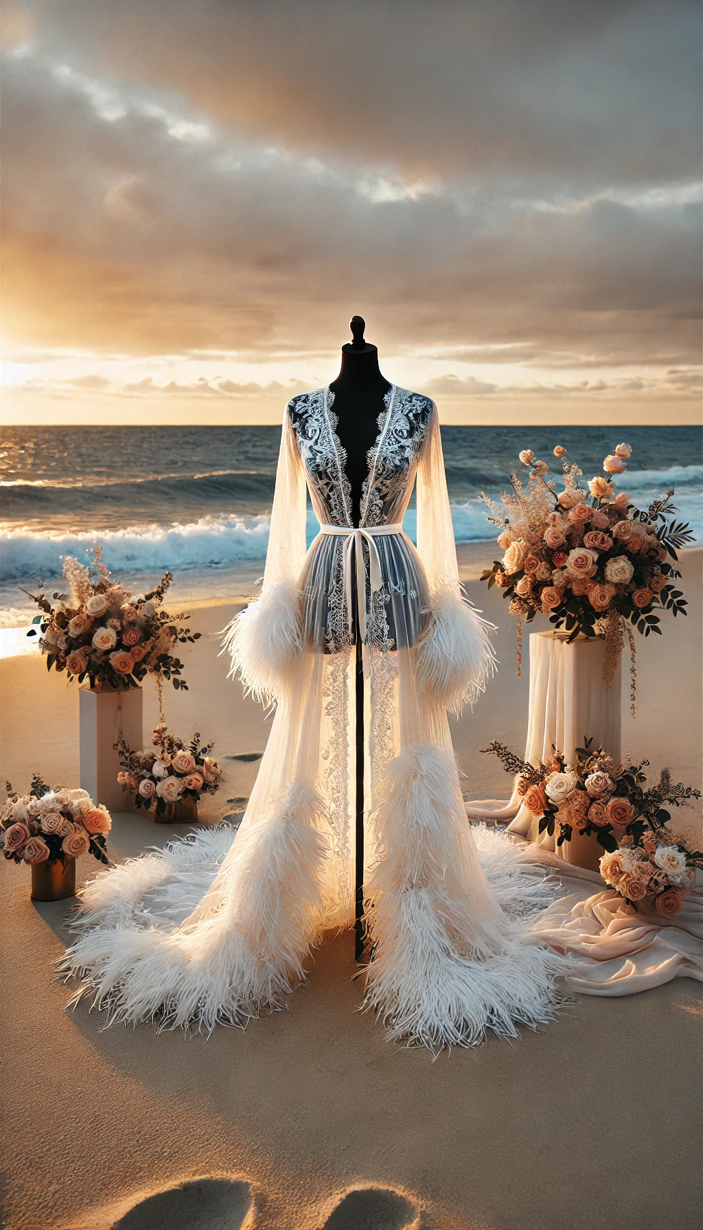 ESME COUTURE BRIDAL ROBE