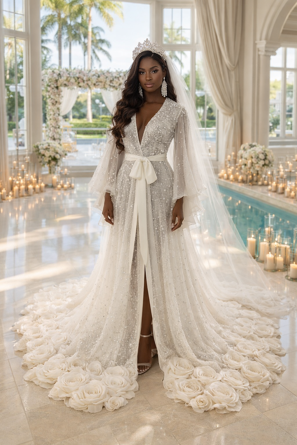 DIAMOND Couture Bridal Robe