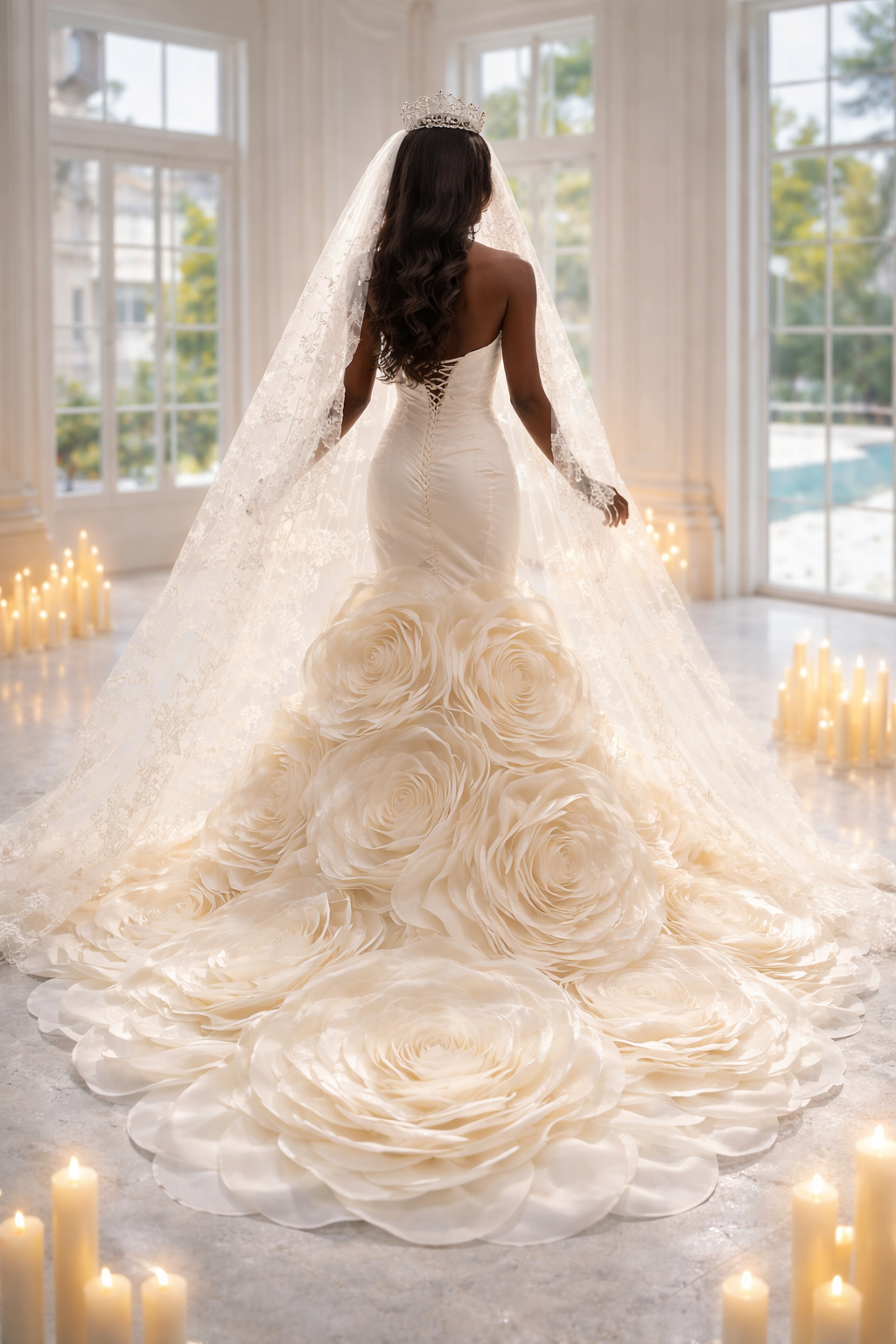 ROSE Luxury Couture Bridal DRESS