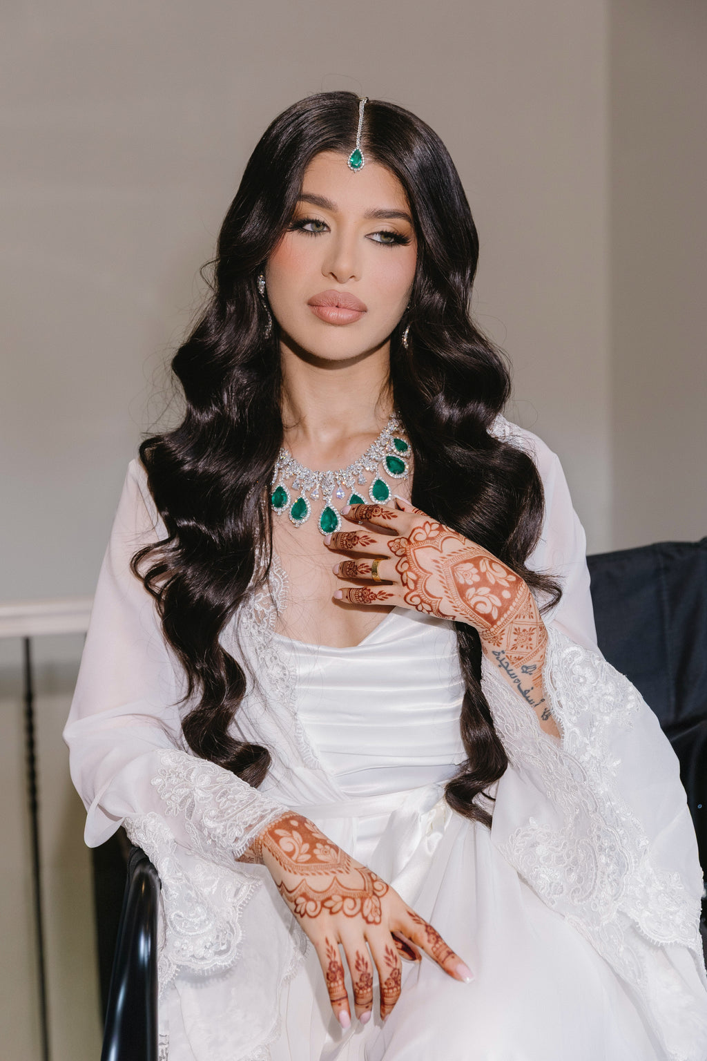 FAENA CHIFFON Bridal Robe