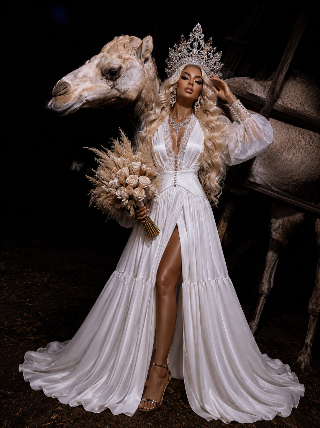 CELINE Luxury Bridal Robe