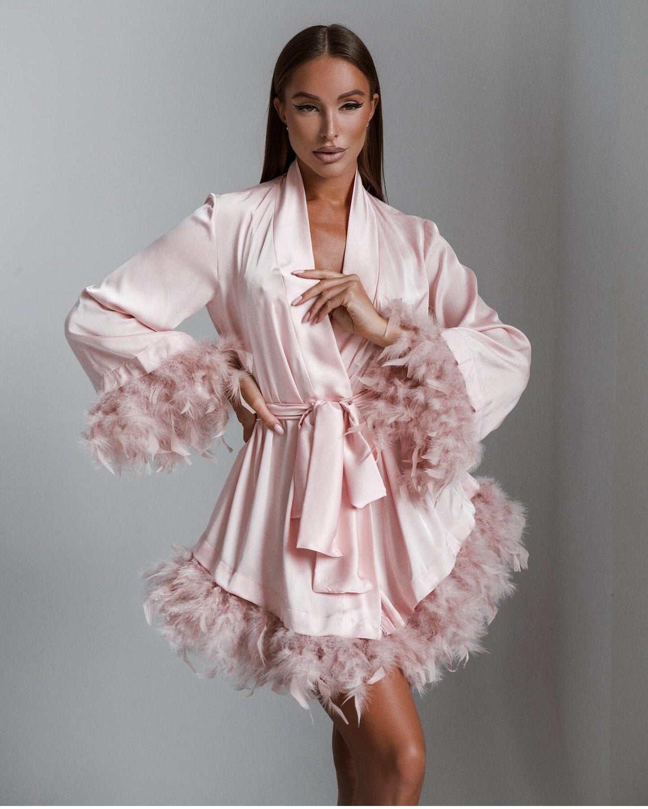 PAULINA Silk Robe