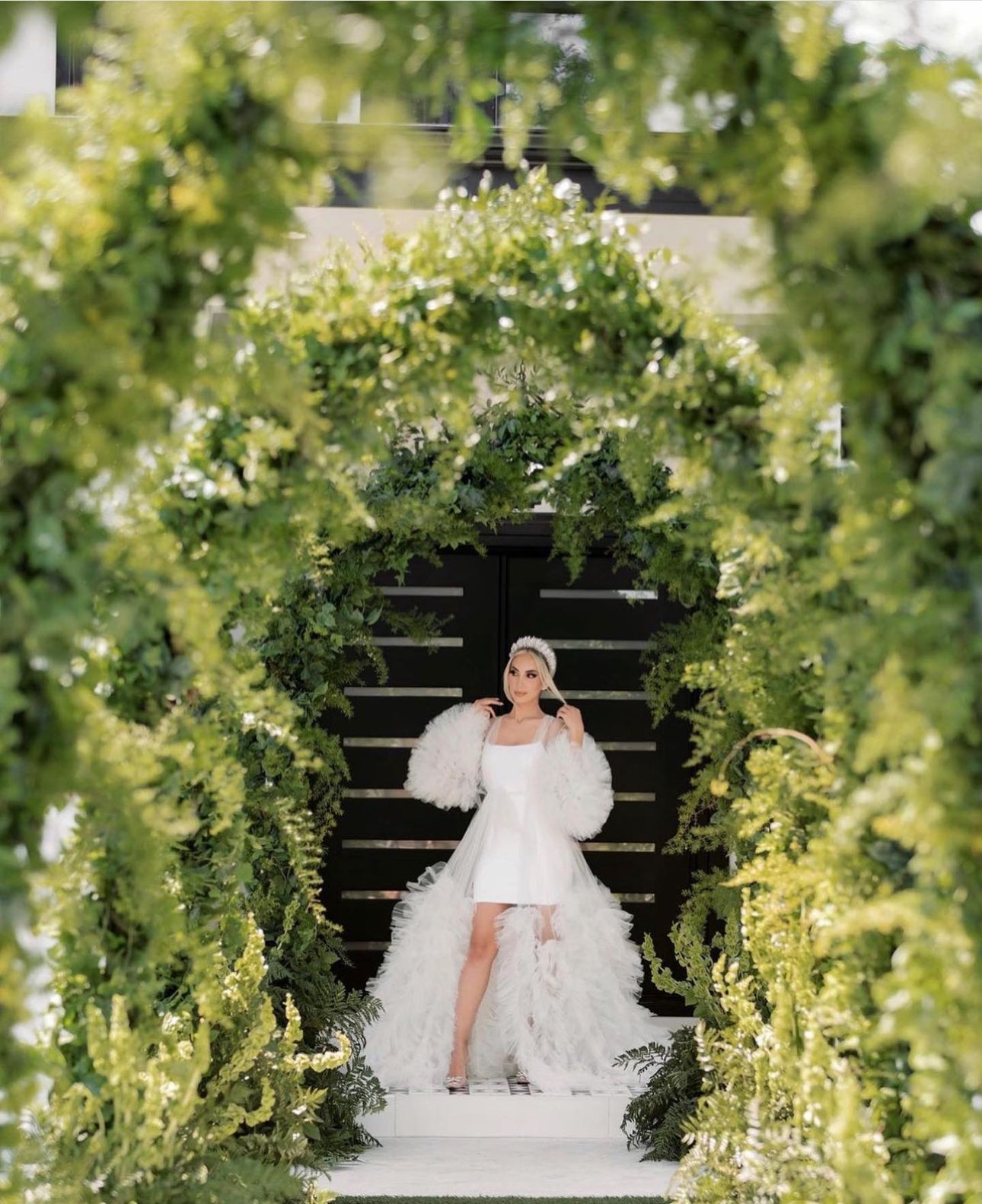 Kelsey Tulle Bridal Robe