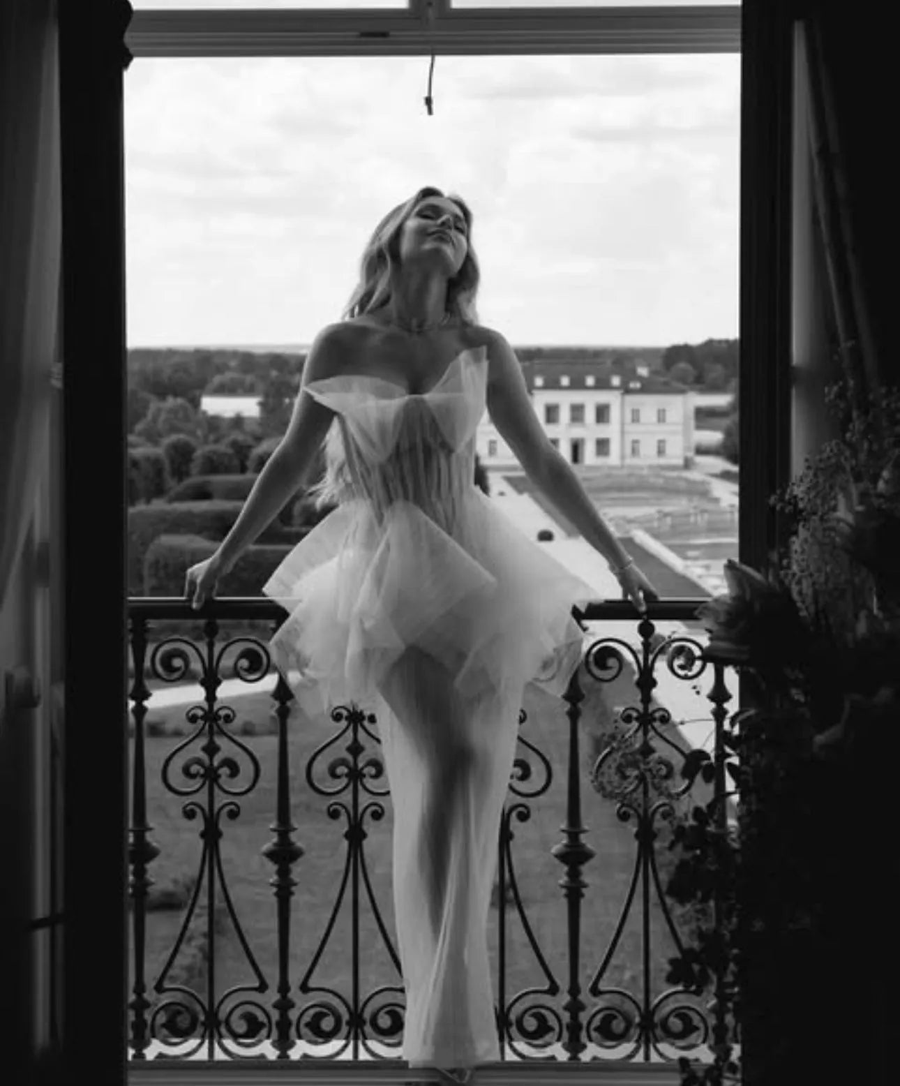 PATRICIA Bridal Long Dress WHITE