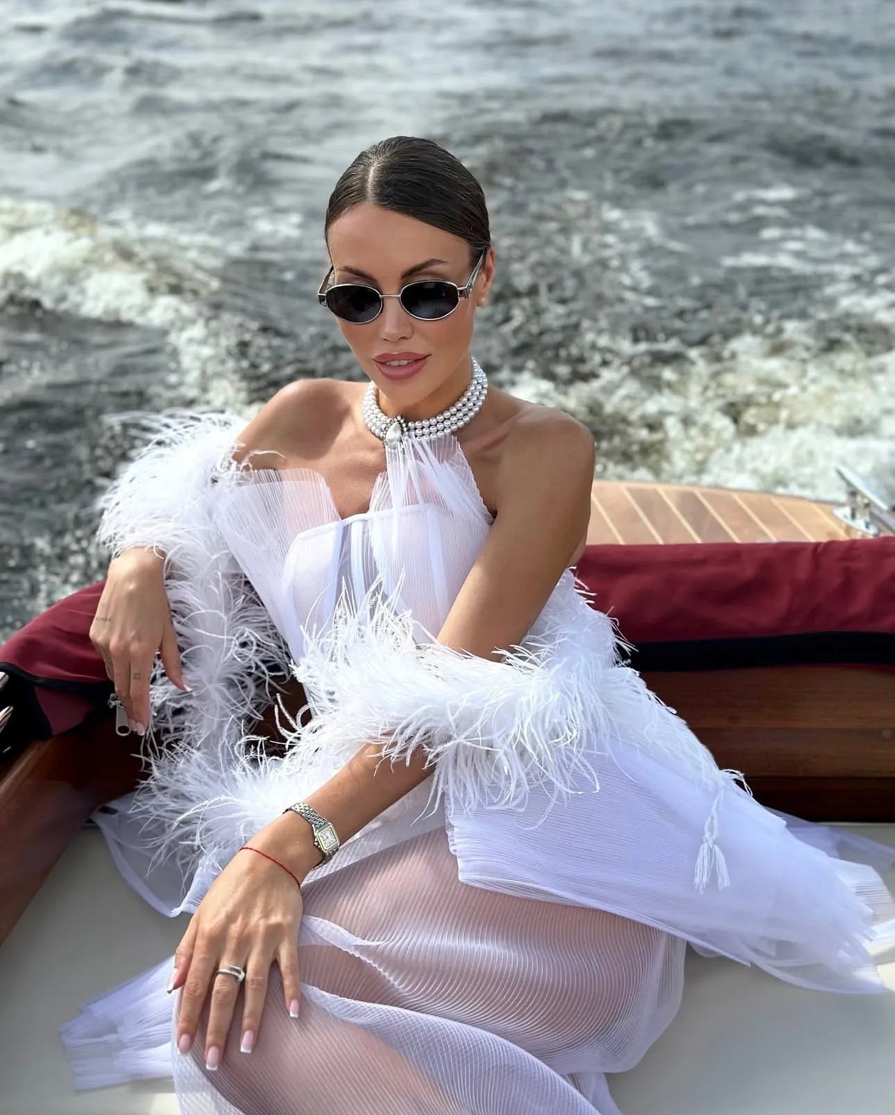 PATRICIA Bridal Long Dress WHITE