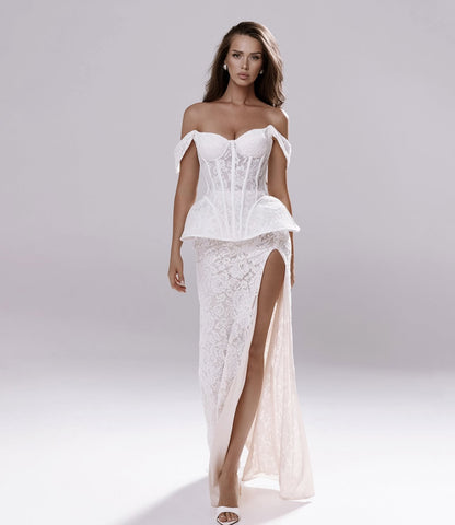 CAMALIA  Bridal Corset + Skirt