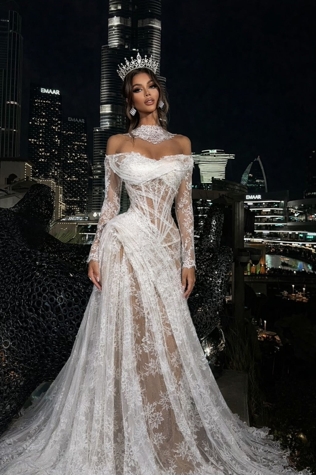 ASOL Lace Wedding Dress