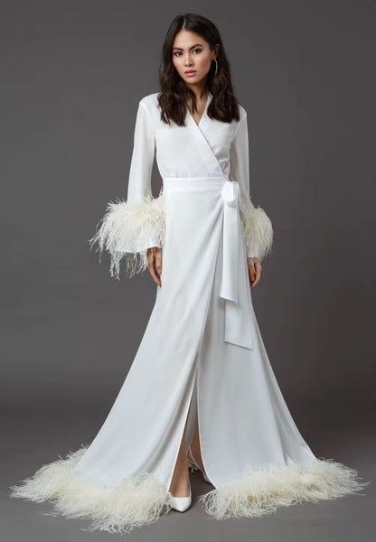 Daphne Silk Bridal Robe