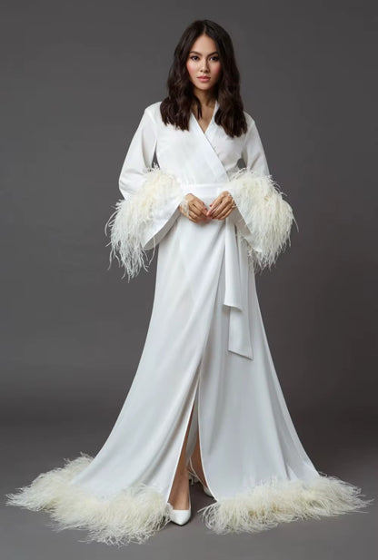 Daphne Silk Bridal Robe