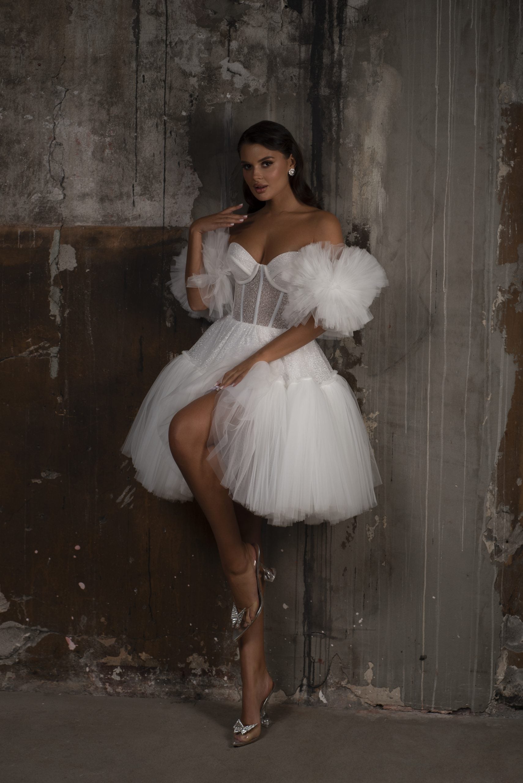 Joddie Luxury White Mini Dress