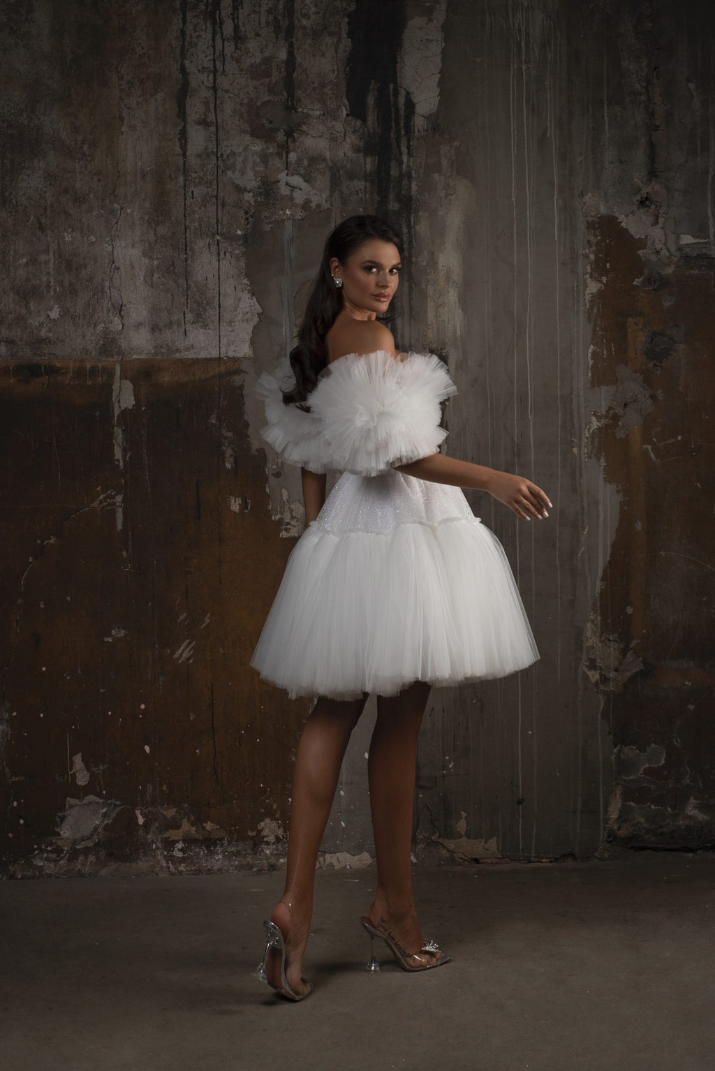 Joddie Luxury White Mini Dress