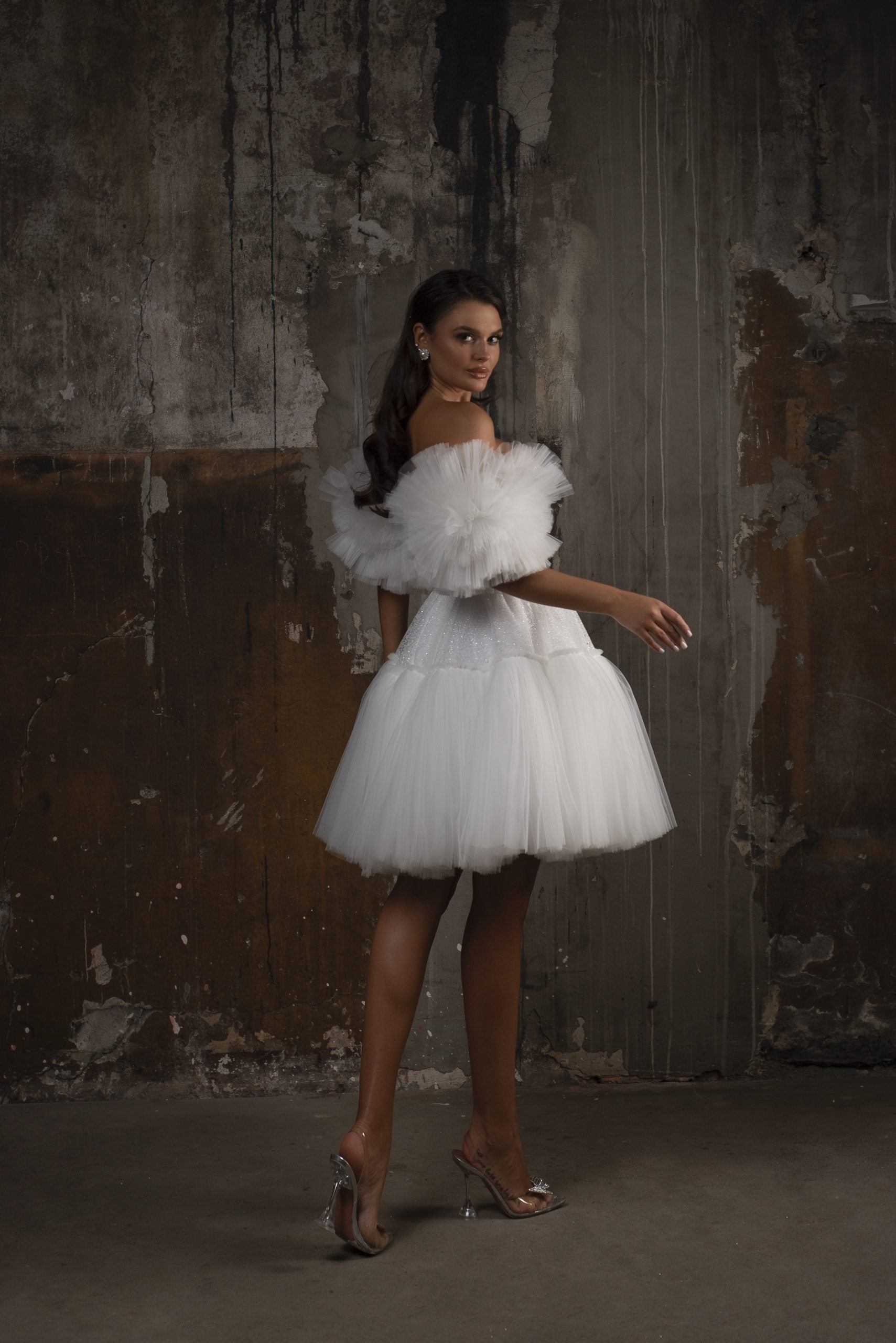 Joddie Luxury White Mini Dress