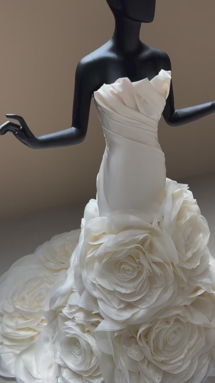 ROSE Luxury Couture Bridal DRESS