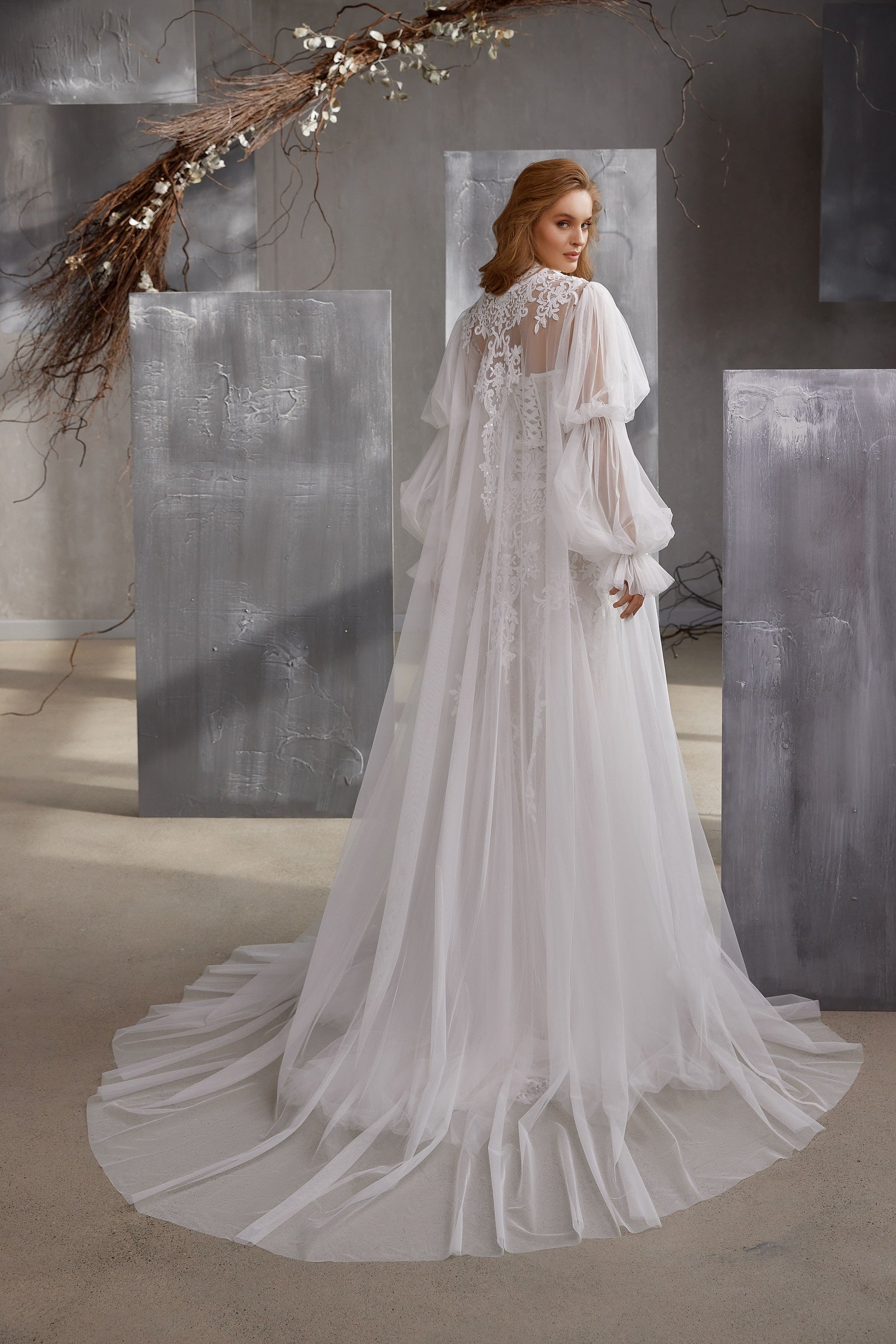 VERONICA Luxury Bridal Robe * just robe