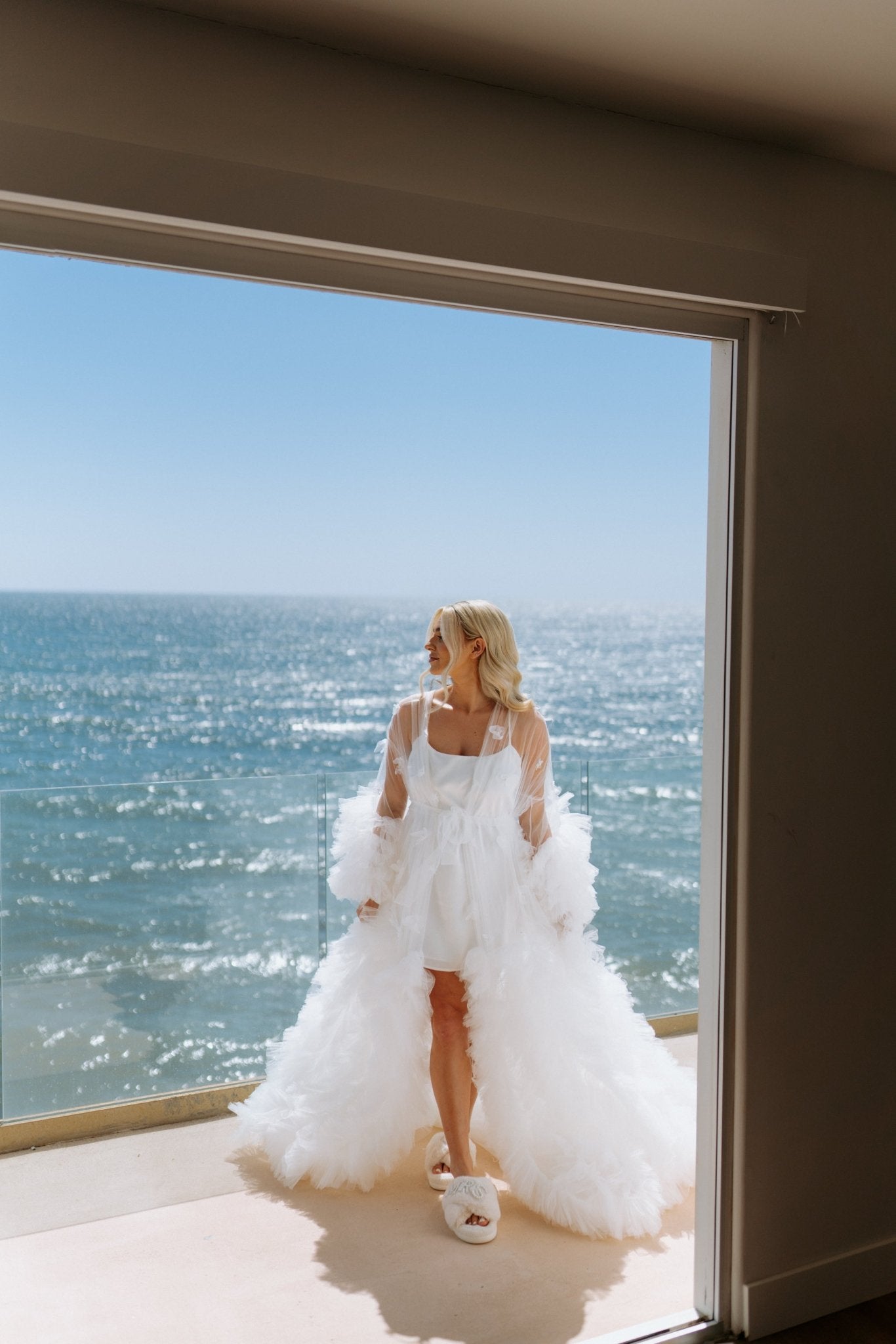 Luxury Kelsey Tulle Bridal Robe